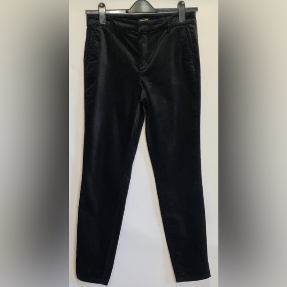 Massimo Dutti black velvet trousers - Picture 13 of 14